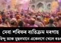 দেবা শৰিফৰ ব্যতিক্ৰম দৰগাহ : য’ত হিন্দু আৰু মুছলমানে একেলগে খেলে ৰঙৰ খেল
