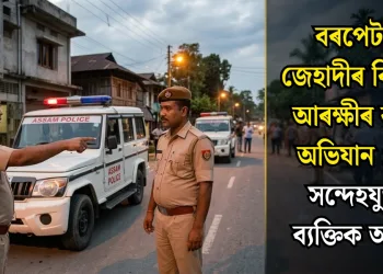 বৰপেটাত জেহাদীৰ বিৰুদ্ধে আৰক্ষীৰ বৃহৎ অভিযান : দুই সন্দেহযুক্ত ব্যক্তিক আটক