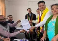 ডিমা হাছাওত মাত্ৰ ৫ শতাংশ লোকৰহে উন্নয়ন হৈছে: হাফলঙত মনোনয়ন দাখিল কৰি বিজেপিক তীব্ৰ আক্ৰমণ ডেনিয়েল লাংথাছাৰ