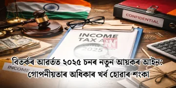 বিতৰ্কৰ আৱৰ্তত ২০২৫ চনৰ নতুন আয়কৰ আইন: গোপনীয়তাৰ অধিকাৰ খৰ্ব হোৱাৰ শংকা