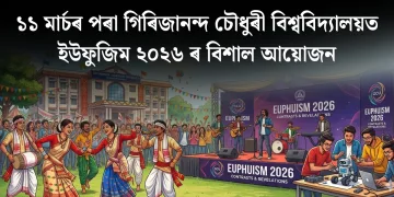 ১১ মাৰ্চৰ পৰা গিৰিজানন্দ চৌধুৰী বিশ্ববিদ্যালয়ত ইউফুজিম ২০২৬ ৰ বিশাল আয়োজন