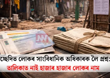 অসমত উচ্ছেদিত লোকৰ সাংবিধানিক অধিকাৰক লৈ প্ৰশ্ন: ভোটাৰ তালিকাত নাই হাজাৰ হাজাৰ লোকৰ নাম