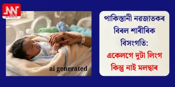 পাকিস্তানী নৱজাতকৰ বিৰল শাৰীৰিক বিসংগতি: একেলগে দুটা লিংগ কিন্তু নাই মলদ্বাৰ