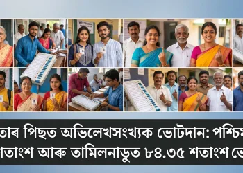 স্বাধীনতাৰ পিছত অভিলেখসংখ্যক ভোটদান: পশ্চিমবংগত ৯১.৪ শতাংশ আৰু তামিলনাডুত ৮৪.৩৫ শতাংশ ভোটগ্ৰহণ