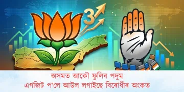 আকৌ ফুলিব পদুম : এগজিট প’লে আউল লগাইছে বিৰোধীৰ অংকত