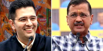 ৰাঘৱ চাদ্ধাসহ ৭ সাংসদৰ বিজেপিত যোগদান, পঞ্জাববাসীক বিজেপিৰ প্ৰতাৰণা বুলি ক্ষোভ কেজৰিৱালৰ