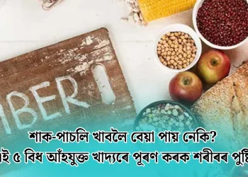 শাক-পাচলি খাবলৈ বেয়া পায় নেকি? এই ৫ বিধ আঁহযুক্ত খাদ্যৰে পূৰণ কৰক শৰীৰৰ পুষ্টি!