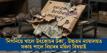 ‘নিগনিয়ে খালে উৎকোচৰ টকা’, উচ্চতম ন্যায়ালয়ত সকাহ পালে বিহাৰৰ মহিলা বিষয়াই