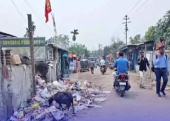 লামডিং ৰে’লৱে কলনিত আৱৰ্জনাৰ পাহাৰ; স্বাস্থ্যৰ প্ৰতি চৰম ভাবুকি স্বত্বেও নীৰৱ কৰ্তৃপক্ষ