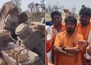কংগ্ৰেছশাসিত তেলেংগানাত অবিবেচক কাণ্ড! কিয় ভাঙি পেলোৱা হ’ল ৮০০ বছৰ পুৰণি শিৱ মন্দিৰ?