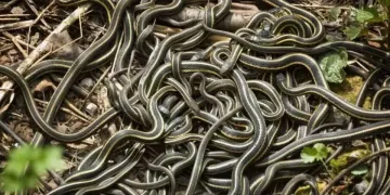 কানাডাত গোট খাইছে লাখ লাখ সাপ : পৰ্যটকৰ বাবে আকৰ্ষণৰ কেন্দ্ৰবিন্দু হৈ পৰিছে সাপৰ মধুচন্দ্ৰিকা
