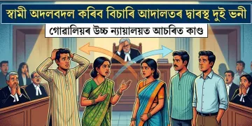 মোৰ স্বামী তোৰ, তোৰ স্বামী মোৰ! আদালতৰ দ্বাৰস্থ দুই ভগ্নী – স্তম্ভিত বিচাৰপতি