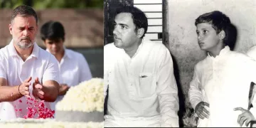 ৰাজীৱ গান্ধীৰ মৃত্যুবাৰ্ষিকীত আৱেগিক ৰাহুল গান্ধী : শ্বেয়াৰ কৰিলে ল’ৰালি কালত পিতৃৰ লগত তোলা ছবি