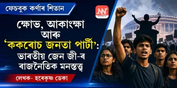 ক্ষোভ, আকাংক্ষা আৰু ‘ককৰোচ জনতা পাৰ্টী’: ভাৰতীয় জেন জী-ৰ ৰাজনৈতিক মনস্তত্ত্ব