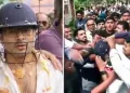 কাপোৰ ফালি, শিল-কণী নিক্ষেপ, হেলমেট পিন্ধি জীৱন ৰক্ষা: অভিষেক বেনাৰ্জীক আক্ৰমণ