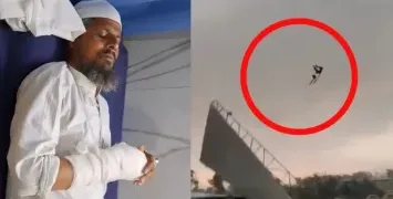 টিনৰ চালিৰ সৈতে ৫০ ফুট উৰুৱাই নি পেলাই দিলে ধুমুহাই! তথাপি প্ৰাণ ৰক্ষা পৰিল নানহে মিঞাৰ