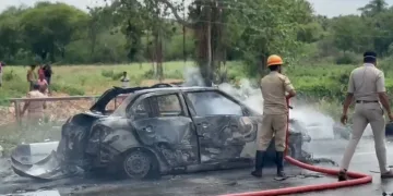 চলন্ত গাড়ীত বিস্ফোৰণ, বোমা ফুটাই প্ৰেমিকাক হত্যা কৰাৰ চেষ্টা? প্ৰেমিকৰ চৰম পৰিণতি