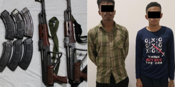 তিনিচুকীয়াত AK-56 ৰাইফলসহ আটক দুই সন্দেহযুক্ত আলফা-স্বাধীনৰ সদস্য