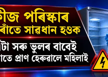 ফ্ৰীজ পৰিষ্কাৰ কৰোঁতে সাৱধান হওক, এটা সৰু ভুলৰ বাবেই থিতাতে প্ৰাণ হেৰুৱালে মহিলাই