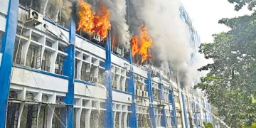 নিৰ্বাচনৰ সময়ত আছিল ষ্ট্ৰং ৰুম; জুইত জাহ গ’ল তাত মজুত থকা ৪০০০ ইভিএম! চাঞ্চল্যকৰ ঘটনা