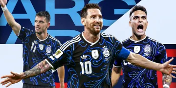ফ্ৰী কিকত দুৰ্দান্ত গ’ল মেছিৰ, গঢ়িলে বিশ্ব অভিলেখ; জৰ্ডানক ৩-১ গ’লত পৰাস্ত কৰিলে আৰ্জেণ্টিনাই
