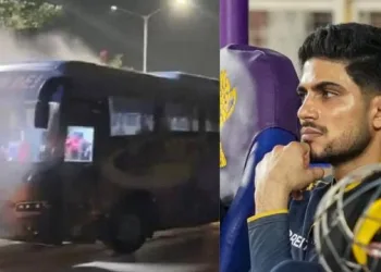 IPL 2026: ফাইনেলৰ পিছত হোটেললৈ ওভতাৰ পথত গুজৰাট টাইটানছৰ বাছত লাগিল জুই! কেনে আছে খেলুৱৈসকল?