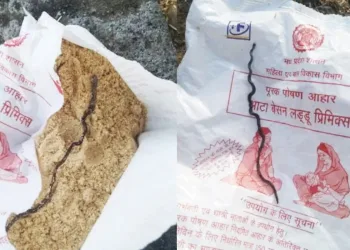 অংগনৱাড়ীৰ খাদ্যত ওলাল মৃত সাপ! গৰ্ভৱতী মহিলালৈ যোগান ধৰা পেকেটক লৈ তীব্ৰ চাঞ্চল্য