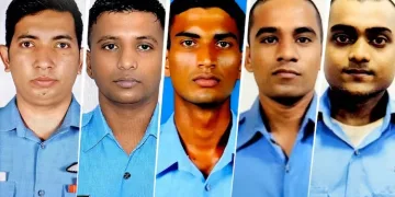 যোৰহাটত বায়ু সেনাৰ বিমান দুৰ্ঘটনাত পাঁচগৰাকী জোৱানৰ কৰুণ মৃত্যু
