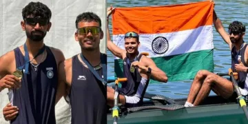 ইতিহাস ৰচিলে ভাৰতীয় সেনাৰ দুই জোৱানে! ৱৰ্ল্ড ৰোৱিং কাপত ভাৰতে লাভ কৰিলে প্ৰথমটো স্বৰ্ণ পদক