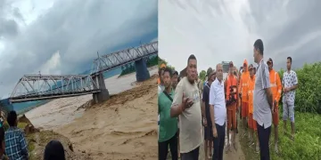 ধেমাজিত ভয়ংকৰ বানপানী! নিৰ্মাণৰ এবছৰৰ পাছতেই উটি গ’ল কেমী নদীৰ লোৰ দলং