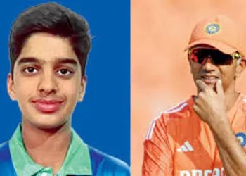 উত্তৰাধিকাৰ! ৰাষ্ট্ৰীয় দলৰ বাবে আমন্ত্ৰণ লাভ কৰিলে ৰাহুল দ্ৰাবিড়ৰ পুত্ৰ অনভয়ে