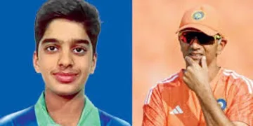 উত্তৰাধিকাৰ! ৰাষ্ট্ৰীয় দলৰ বাবে আমন্ত্ৰণ লাভ কৰিলে ৰাহুল দ্ৰাবিড়ৰ পুত্ৰ অনভয়ে