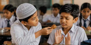 বিদ্যালয়ত গৰুৰ মাংস! হিন্দু বন্ধুক জোৰকৈ খুওৱাৰ চেষ্টা মুছলমান ছাত্ৰৰ, তাৰ পিছত…