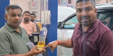 পেট্ৰ’লত  ইথানল মিহলোৱাক লৈ পুনৰ বিতৰ্ক : বিকল হৈ পৰিল প্ৰাক্তন বিজেপি নেতা মনিষ কাশ্যপৰ লাখটকীয়া গাড়ী