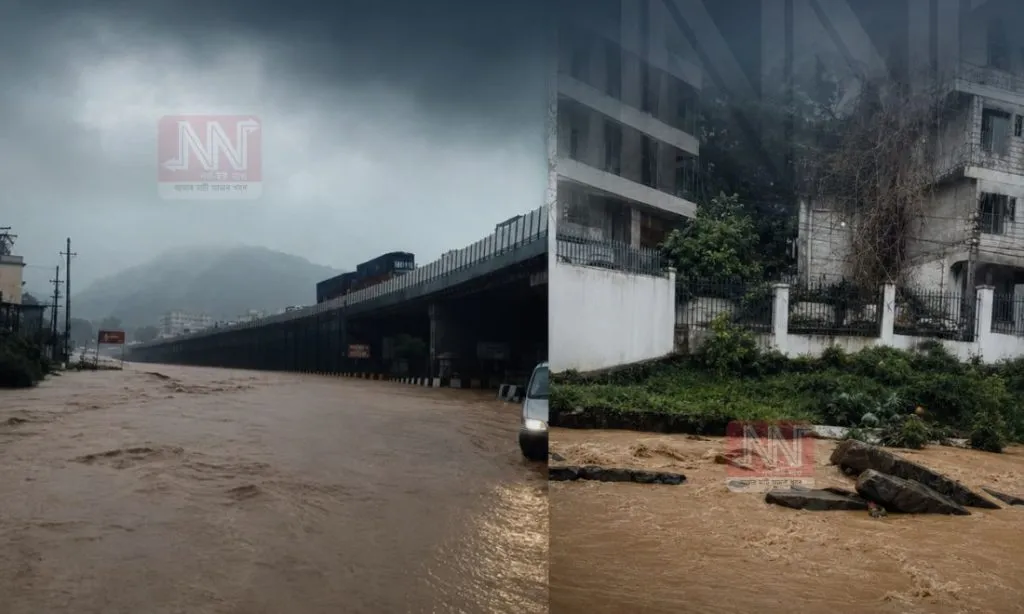 গুৱাহাটীত পুনৰ কৃত্ৰিম বানৰ সংহাৰ! নেৰানেপেৰা বৰষুণত জলমগ্ন গুৱাহাটীৰ একাধিক প্ৰান্ত;