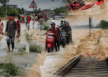 ৰাজ্যত ভয়াৱহ বান! শিৱসাগৰত দিখৌ নদীৰ সৰ্বোচ্চ বানৰ স্তৰ অতিক্ৰম, বিপদসীমাৰ ওপৰত ব্ৰহ্মপুত্ৰসহ কেইবাখনো নৈ
