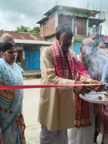 সাজেই-দগাঁও চ’কত ‘ৰিতুৰাজ আই কেয়াৰ’ আনুষ্ঠানিকভাৱে উদ্বোধন