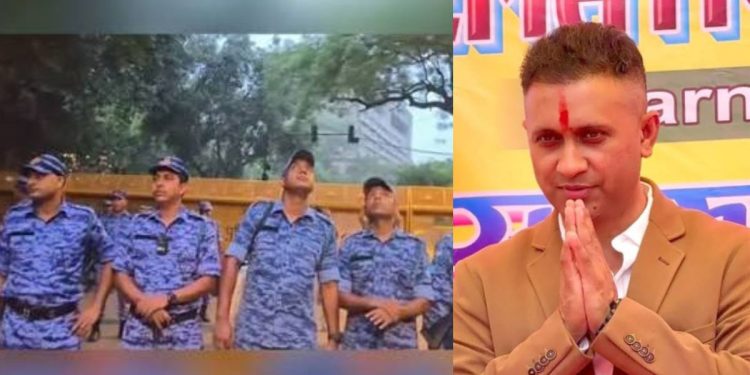 আৰক্ষী জোৱানৰ নেমপ্লেট নাছিল কিয়? ব্যৱস্থা গ্ৰহণৰ দাবী জনালে বিজেপি বিধায়ক আনন্দ মিশ্ৰই!