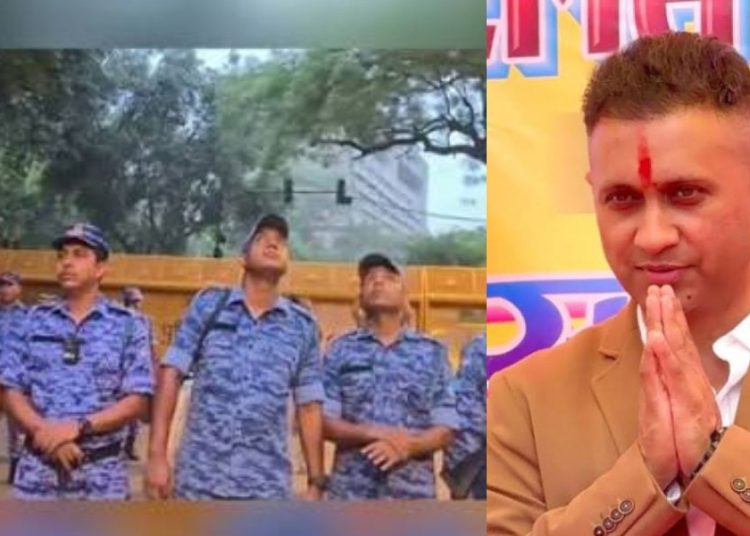 আৰক্ষী জোৱানৰ নেমপ্লেট নাছিল কিয়? ব্যৱস্থা গ্ৰহণৰ দাবী জনালে বিজেপি বিধায়ক আনন্দ মিশ্ৰই!