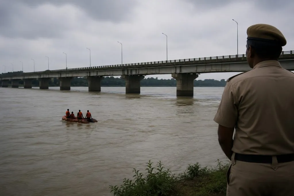 মাৰ্ঘেৰিটাত চাঞ্চল্যকৰ ঘটনা: বুঢ়ীদিহিং নদীত জাঁপ দিলে এগৰাকী সাংবাদিকে