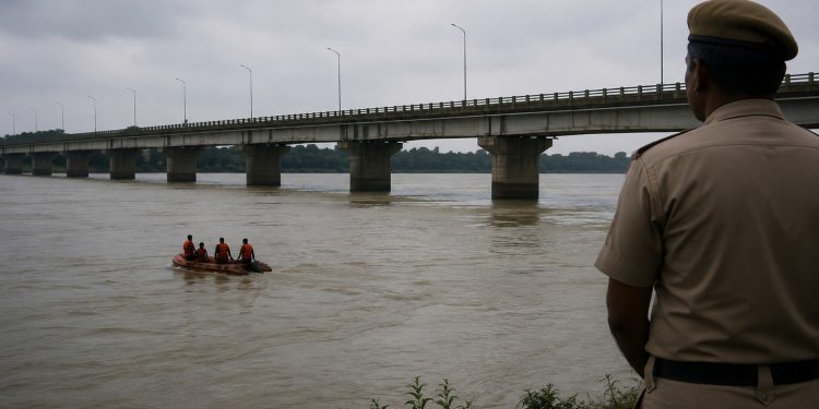 মাৰ্ঘেৰিটাত চাঞ্চল্যকৰ ঘটনা: বুঢ়ীদিহিং নদীত জাঁপ দিলে এগৰাকী সাংবাদিকে
