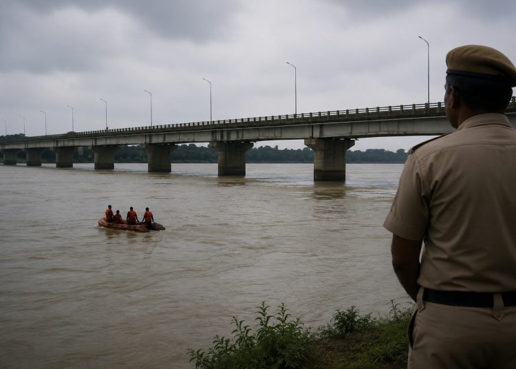 মাৰ্ঘেৰিটাত চাঞ্চল্যকৰ ঘটনা: বুঢ়ীদিহিং নদীত জাঁপ দিলে এগৰাকী সাংবাদিকে