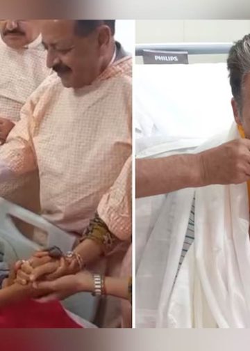 ২৬ দিন পাছত অনশন ভাঙিলে সোনম ৱাংচুকে, চিকিৎসালয়ত উপস্থিত হৈ কেন্দ্ৰীয় মন্ত্ৰীয়ে খুৱালে খাদ্য