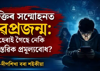 প্ৰযুক্তিৰ সন্মোহনত নৱপ্ৰজন্ম: হেৰাই গৈছে নেকি বাস্তৱিক প্ৰমূল্যবোধ ?