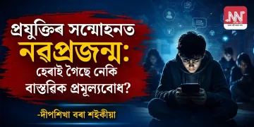 প্ৰযুক্তিৰ সন্মোহনত নৱপ্ৰজন্ম: হেৰাই গৈছে নেকি বাস্তৱিক প্ৰমূল্যবোধ ?