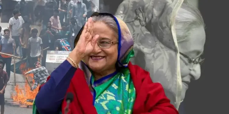 ৫ আগষ্টতেই দেশলৈ উভতি অহাৰ দিন ঘোষণা কৰিব নেকি শ্বেখ হাছিনাই? বুধবাৰৰ বিয়লিলৈ সকলোৰে অপেক্ষা