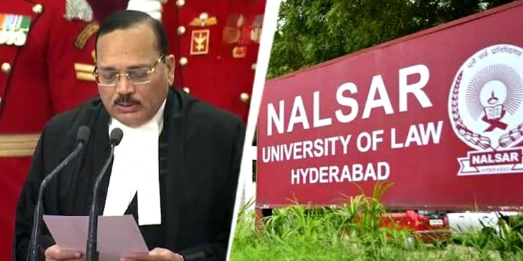 CJI সূৰ্য্য কান্তক সমাৱৰ্তনত মুখ্য অতিথি কৰাত আপত্তি; NALSAR কৰ্তৃপক্ষলৈ চিঠি ৪৫০ জনতকৈ অধিক শিক্ষাৰ্থীৰ