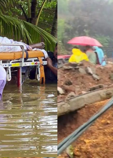 নেৰানেপেৰা বৰষুণত বিপৰ্যস্ত কেৰালা: বান আৰু দুৰ্ঘটনাত ১৫ জনৰ মৃত্যু, নিৰুদ্দেশ বহুতো