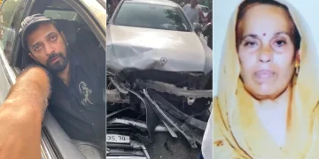 পুৱা খোজ কাঢ়িবলৈ গৈ কৰুণ পৰিণতি! আৰক্ষী বিষয়াৰ নিচাগ্ৰস্ত পুত্ৰৰ মাৰ্চিডিজৰ খুন্দাত মৃত্যু বৃদ্ধাৰ