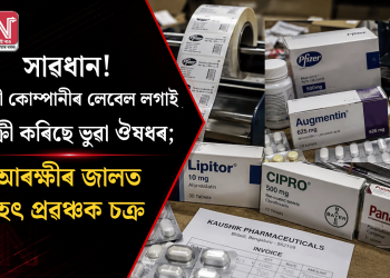 সাৱধান! নামী কোম্পানীৰ লেবেল লগাই বিক্ৰী কৰিছে ভুৱা ঔষধৰ; আৰক্ষীৰ জালত বৃহৎ প্ৰৱঞ্চক চক্ৰ